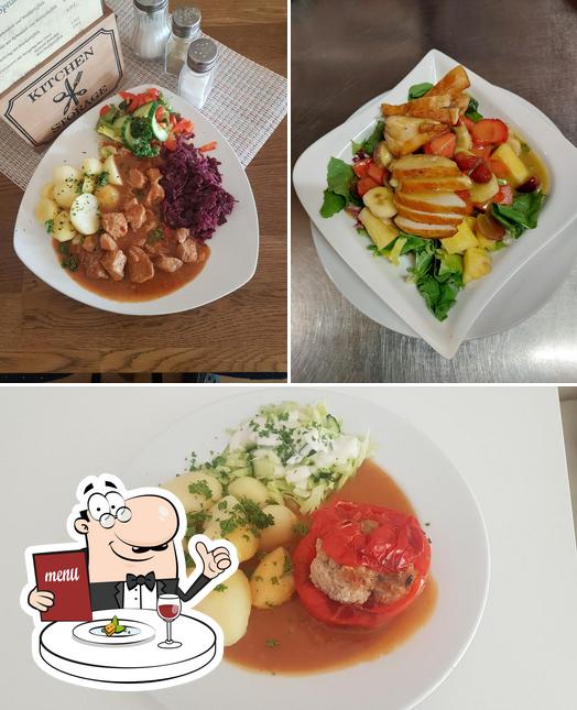 Essen im Schloßgarten Cafe Neuruppin