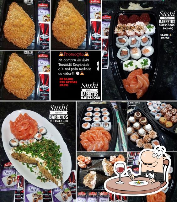 Comida em Sushi Delivery Barretos