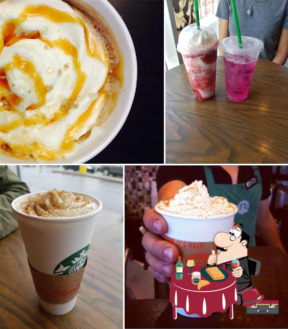 Starbucks offre une sélection de desserts