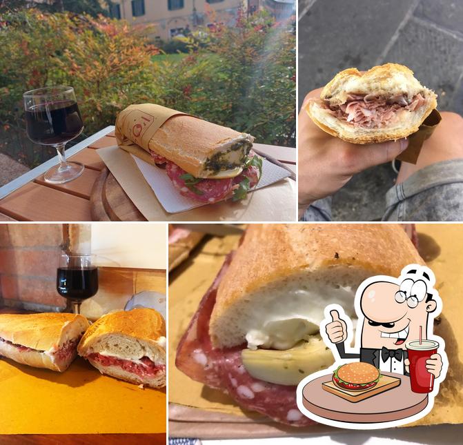 Prova un hamburger a L'Ostellino