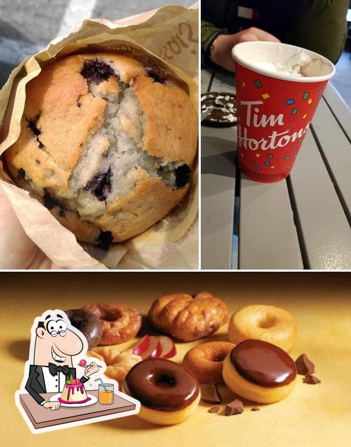 Tim Hortons offre un nombre de desserts