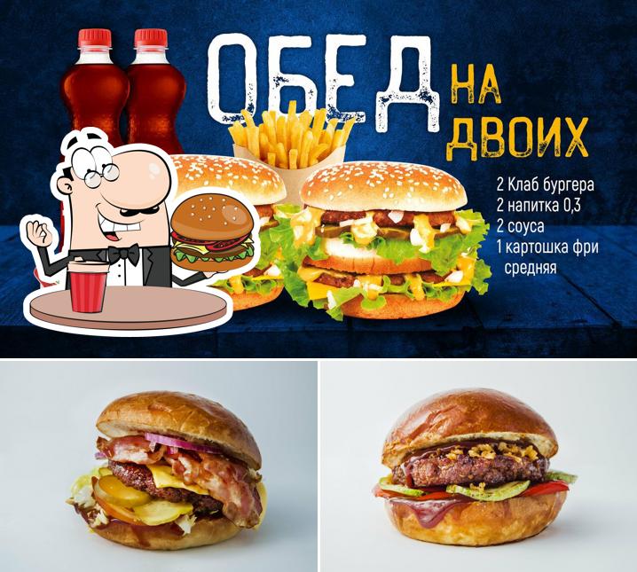 Commandez un hamburger à Чикен