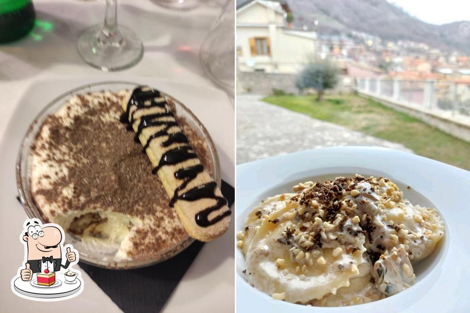 Il Borgo serve un'ampia selezione di dessert