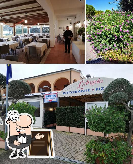 Tra le diverse cose da L’Angolo Ristorante si possono trovare la esterno e interni