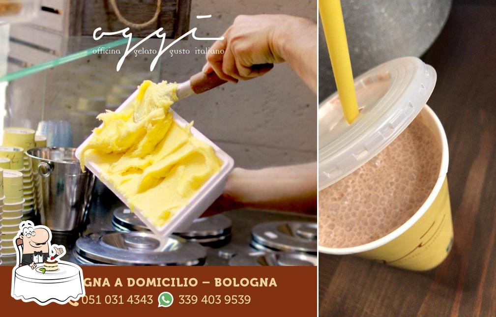 Oggi Gelato offers a range of sweet dishes