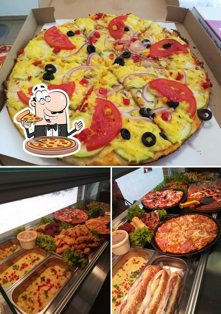 Elige una pizza en Pizza Yes!