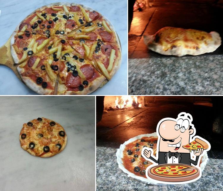 Scegli tra le svariate varianti di pizza