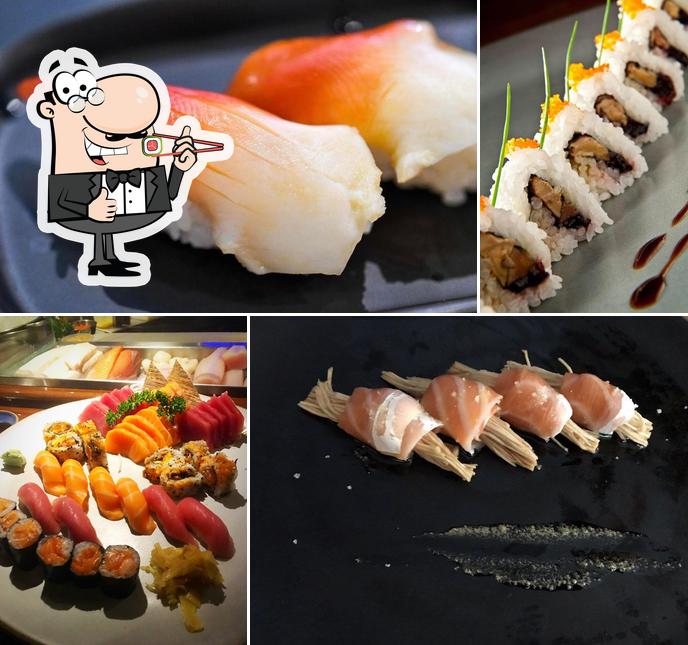 Experimente diversas opções de sushi