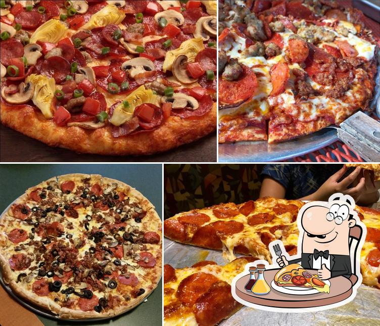 Отведайте пиццу в "Round Table Pizza"