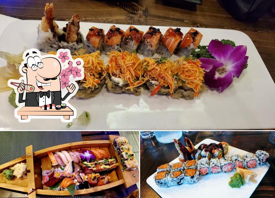 Elige uno de sus distintos tipos de sushi