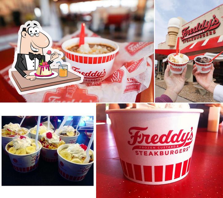 "Freddy's Frozen Custard & Steakburgers" представляет гостям разнообразный выбор десертов