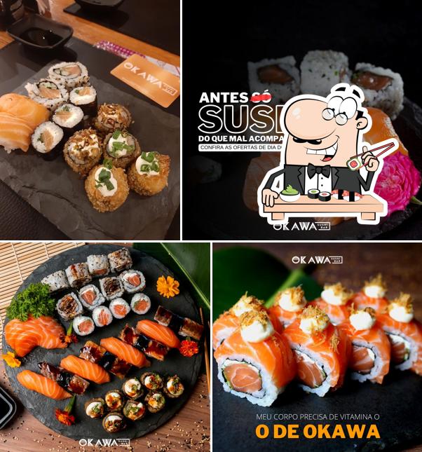 Попробуйте суши в "Okawa Sushi Bar"