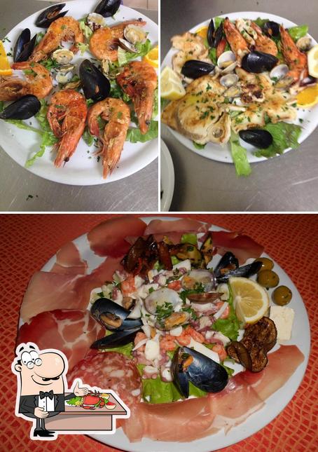 Prenez des fruits de mer à Ristorante K Due Formia