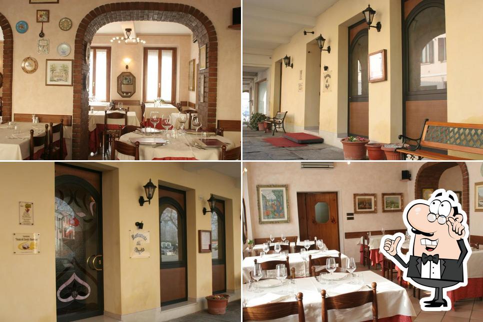 Gli interni di Ristorante all'Angelo