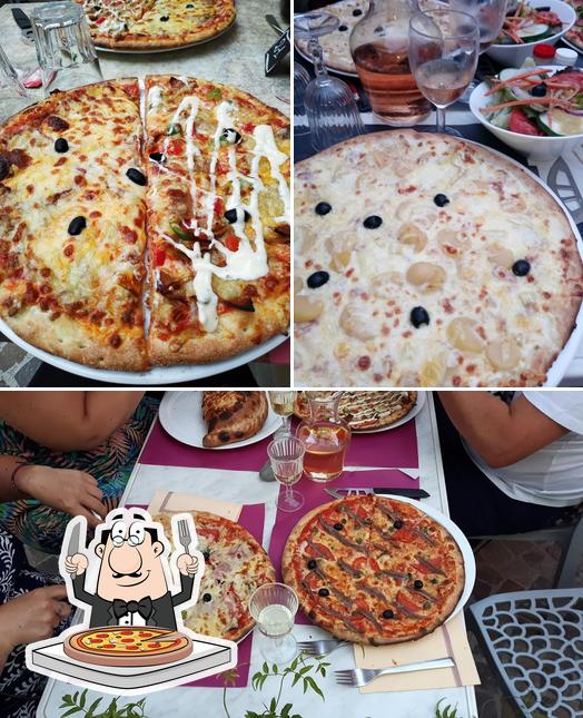 Essayez des pizzas à Pizza Bella chez Marie et Gerard