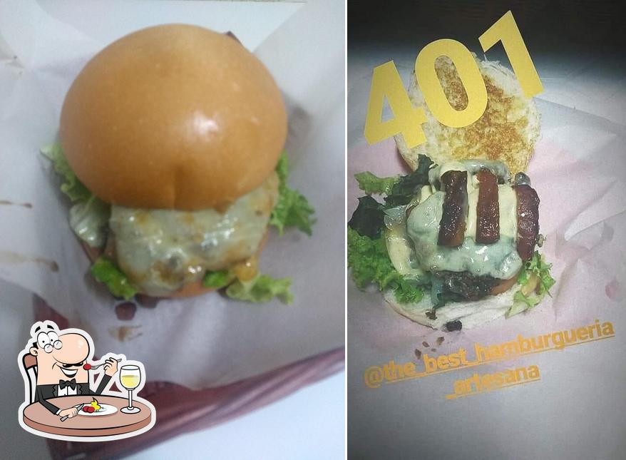 Comida em The Best Hamburgueria Artesanal