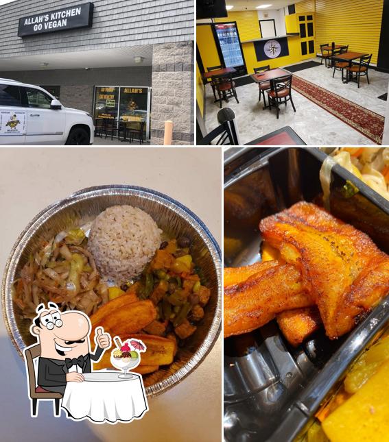 Allah's Kitchen & Catering tiene una buena selección de postres