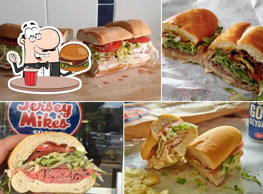 Prueba una hamburguesa en Jersey Mike's Subs