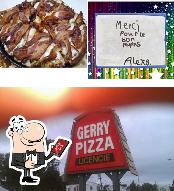 See this picture of Gerry pizza