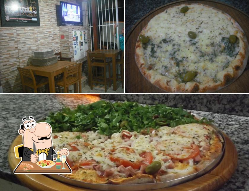 A Dom Leandro Pizzaria se destaca pelo comida e interior