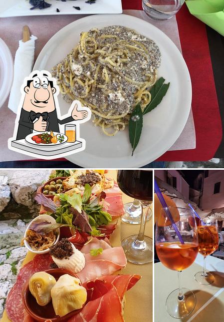 Tra le diverse cose da Ristorante fraschetta Poli si possono trovare la cibo e birra