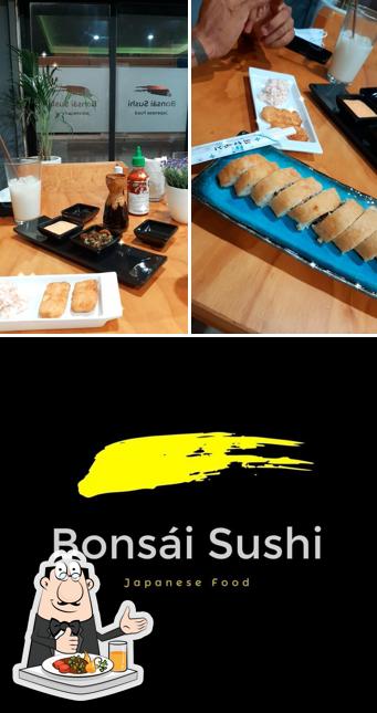 Блюда в "Bonsái Sushi"