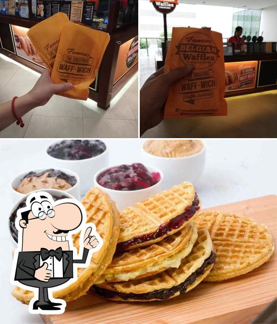 Famous Belgian Waffle cafe, Taguig, 31st Street - Restaurant menu and ...