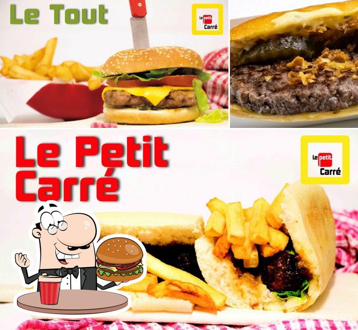 Commandez un hamburger à FRITERIE - Le Petit Carré