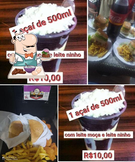 Lê lanches provê uma variedade de pratos doces