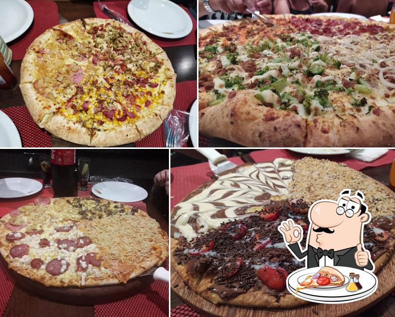 Experimente pizza no Mega Pizza e Bob Búrguer - Penha