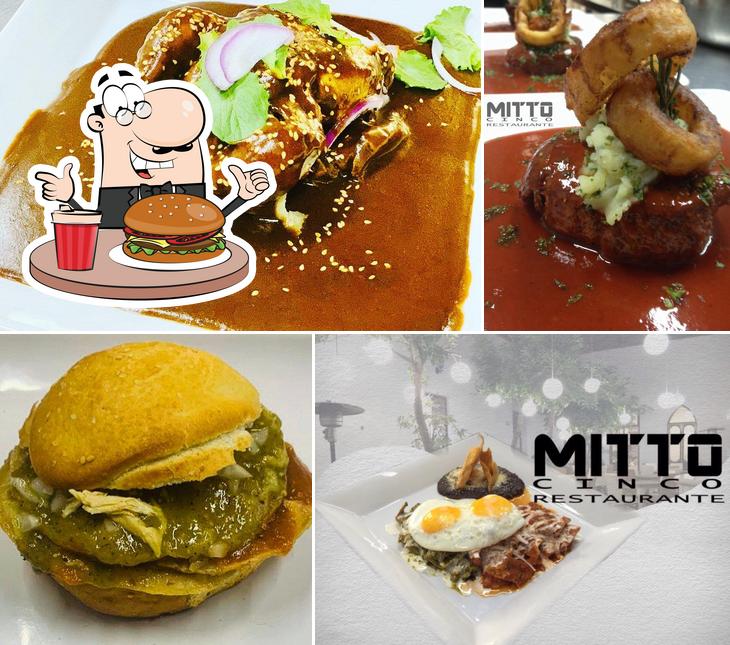Try out a burger at Mitto Cinco