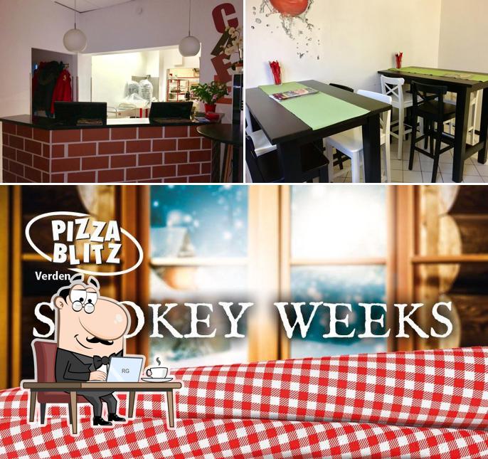 L'intérieur de Pizza Blitz Verden