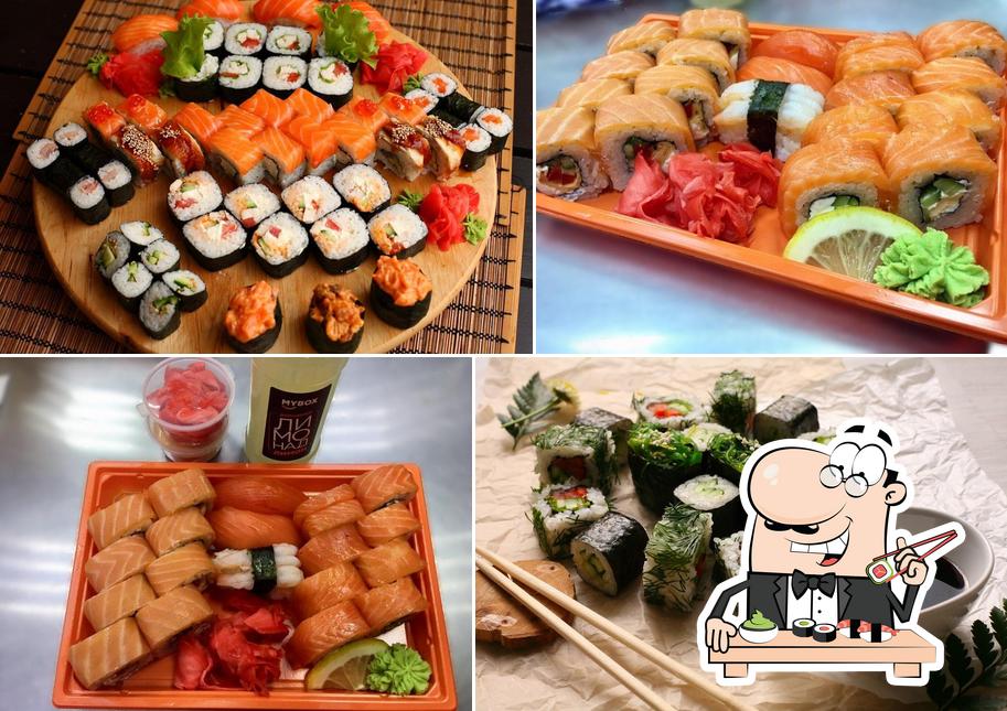 Попробуйте разные сеты суши