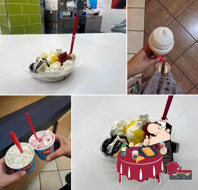 Dairy Queen (Treat) offers a variety of desserts