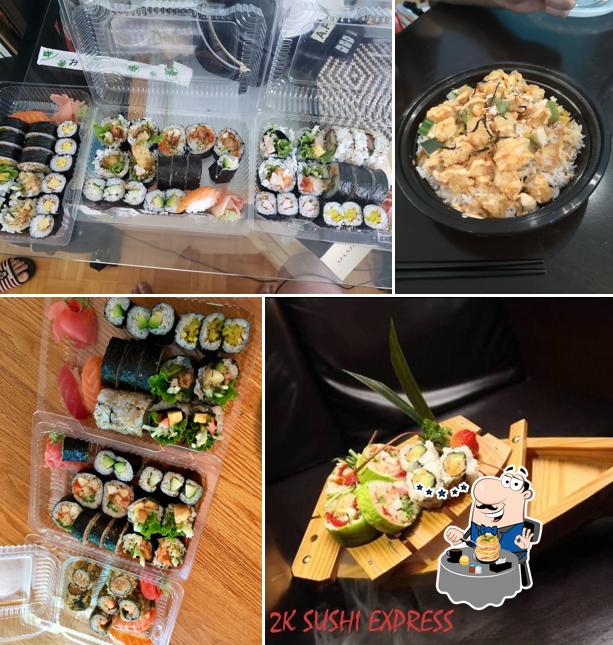 Plats à 2k Sushi Express