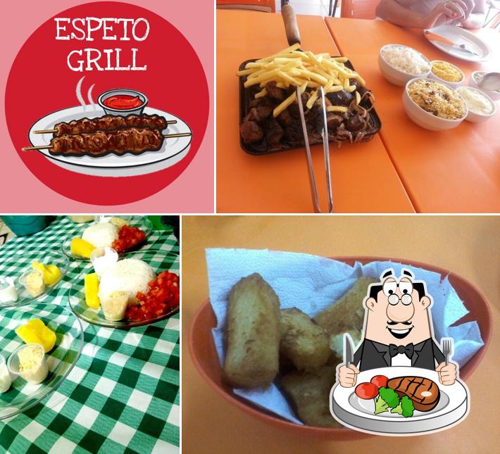 Bife em Churrascaria Espeto Gril