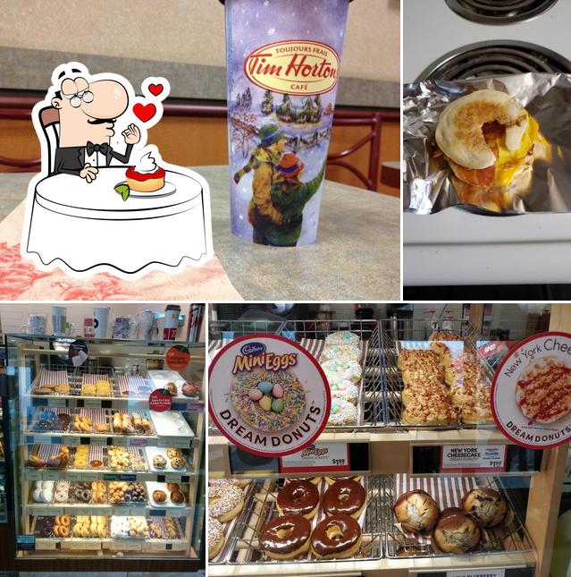 Tim Hortons serves a number of sweet dishes