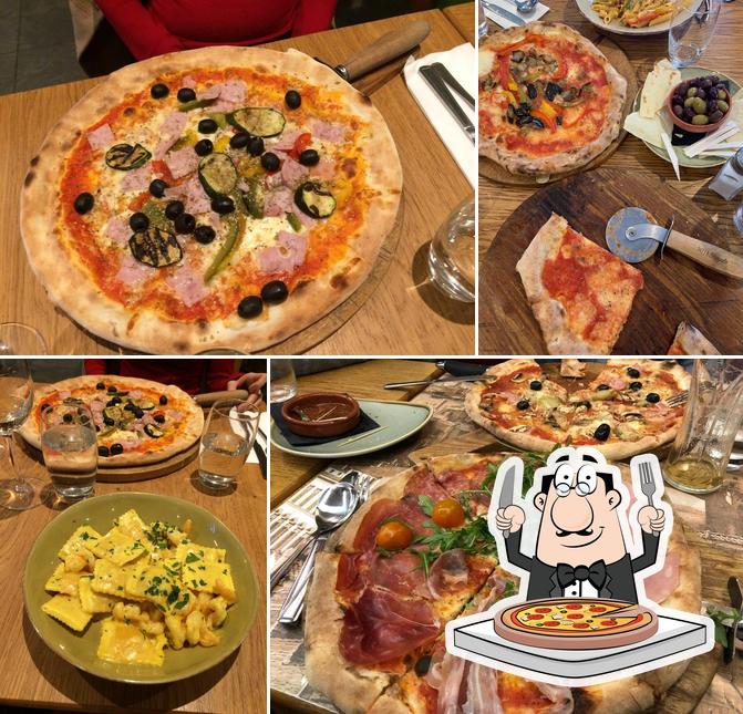 Pick pizza at Amalia - Italian Restaurant Liverpool
