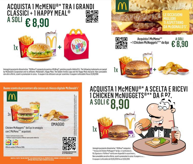 Prova un hamburger a McDonald's Grandate