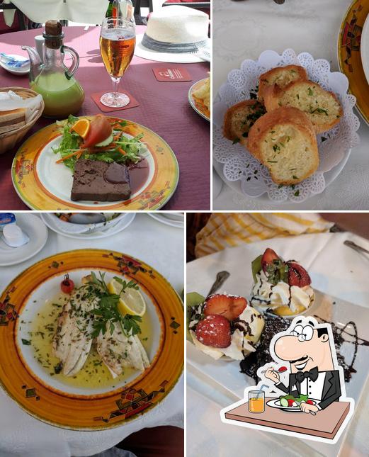 Food at JJs Cafe del Mar