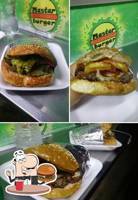 Try out a burger at Master Burgers Camión