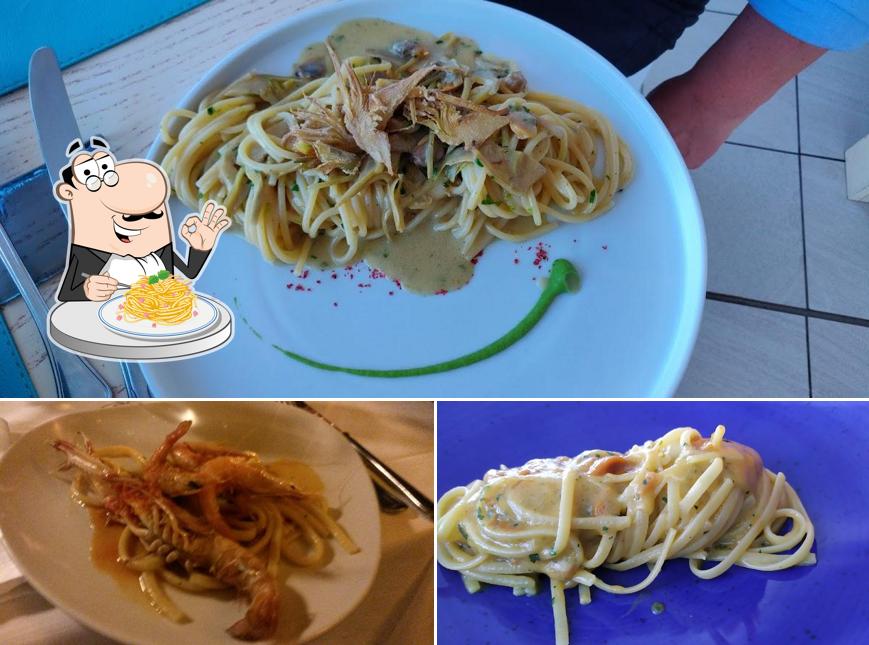 Spaghetti alla carbonara al Osteria Da Caliendo