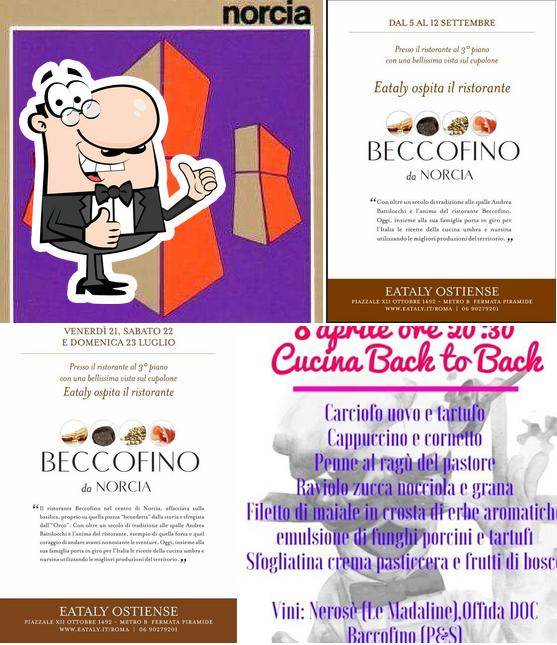 Regarder cette photo de Restaurant Beccofino FM