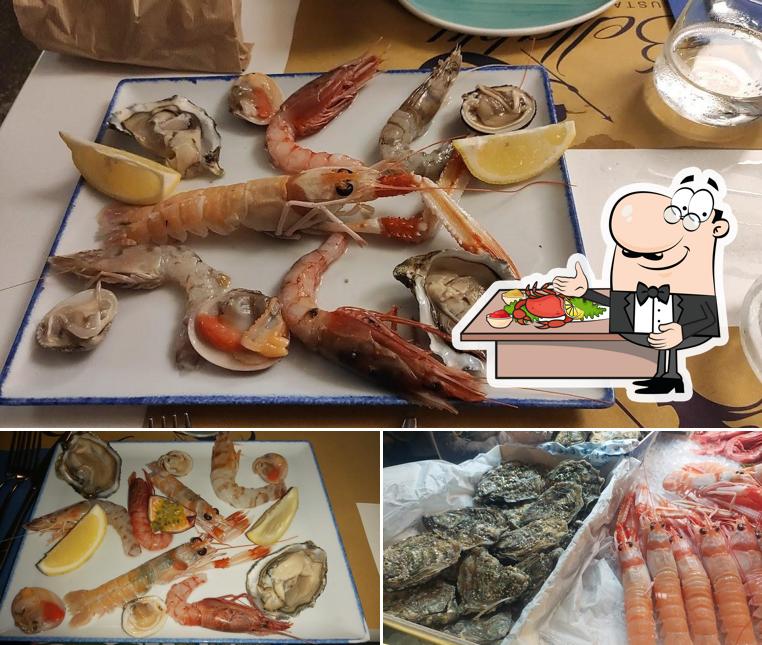 Prenez des fruits de mer à Bellablu degustazioni - asporto