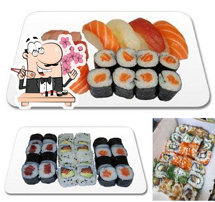 Essayez différentes options de sushi