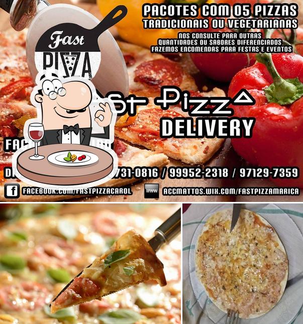 Comida em Fast Pizza