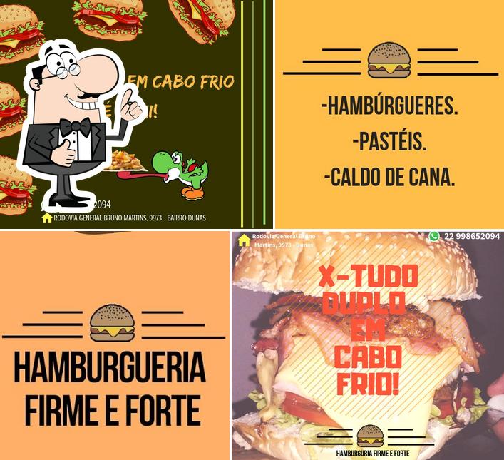 Here's an image of Hamburgueria Firme e Forte