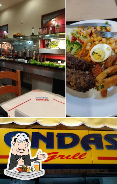 Comida em Ondas Grill