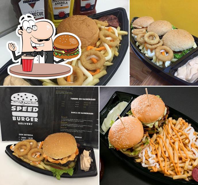 Os hambúrgueres do Speed Burger Delivery irão satisfazer diferentes gostos