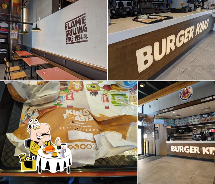 Vérifiez l’image affichant la nourriture et intérieur concernant Burger King